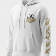 Off-White Tape Logo White Cotton Tracksuit Set (Pre-Loved)