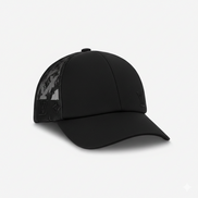 Gorra de béisbol Louis Vuitton Mesh Monogram negra (usada)