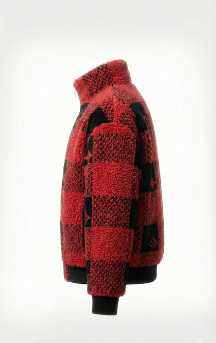 Louis Vuitton New Season Monogram Fleece Jacket "Unworn"