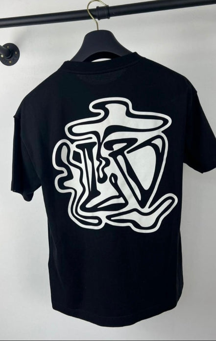 Louis Vuitton Graffiti Logo T-Shirt Size S "Never Owned"