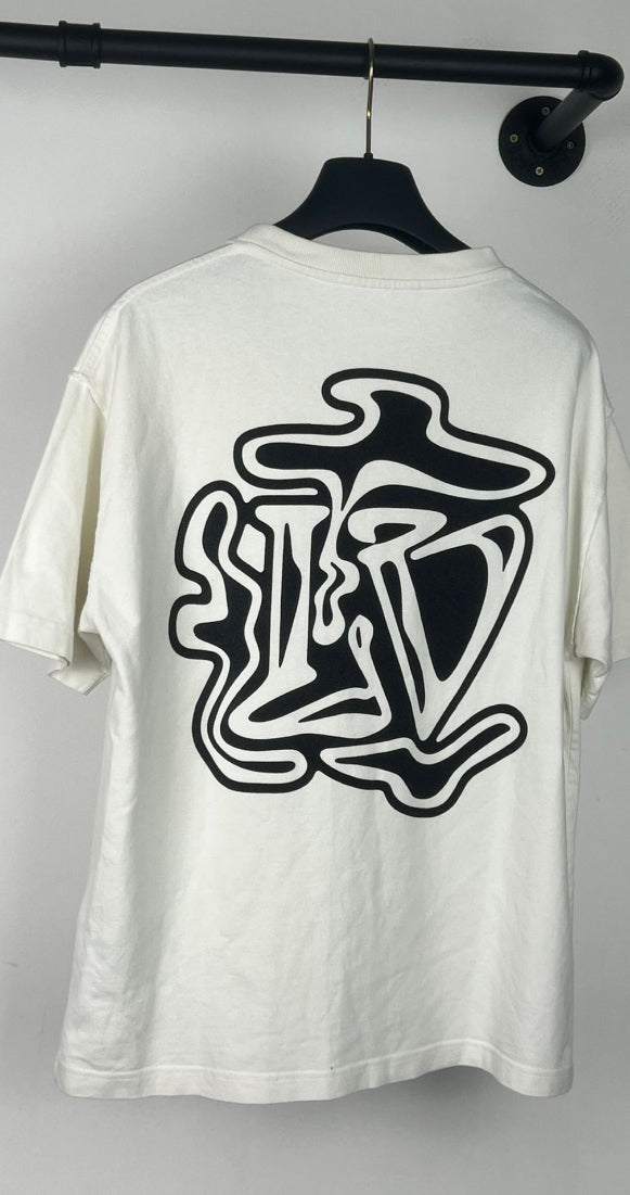 Louis Vuitton Graffiti Logo T-Shirt Size S 