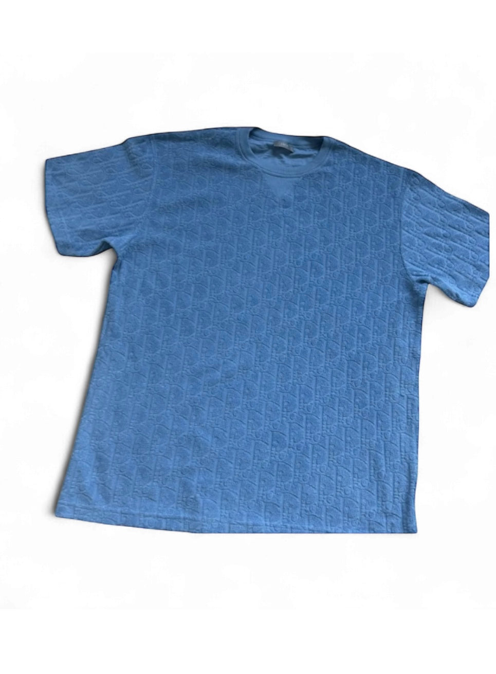Dior Blue Oblique T-shirt Size M 