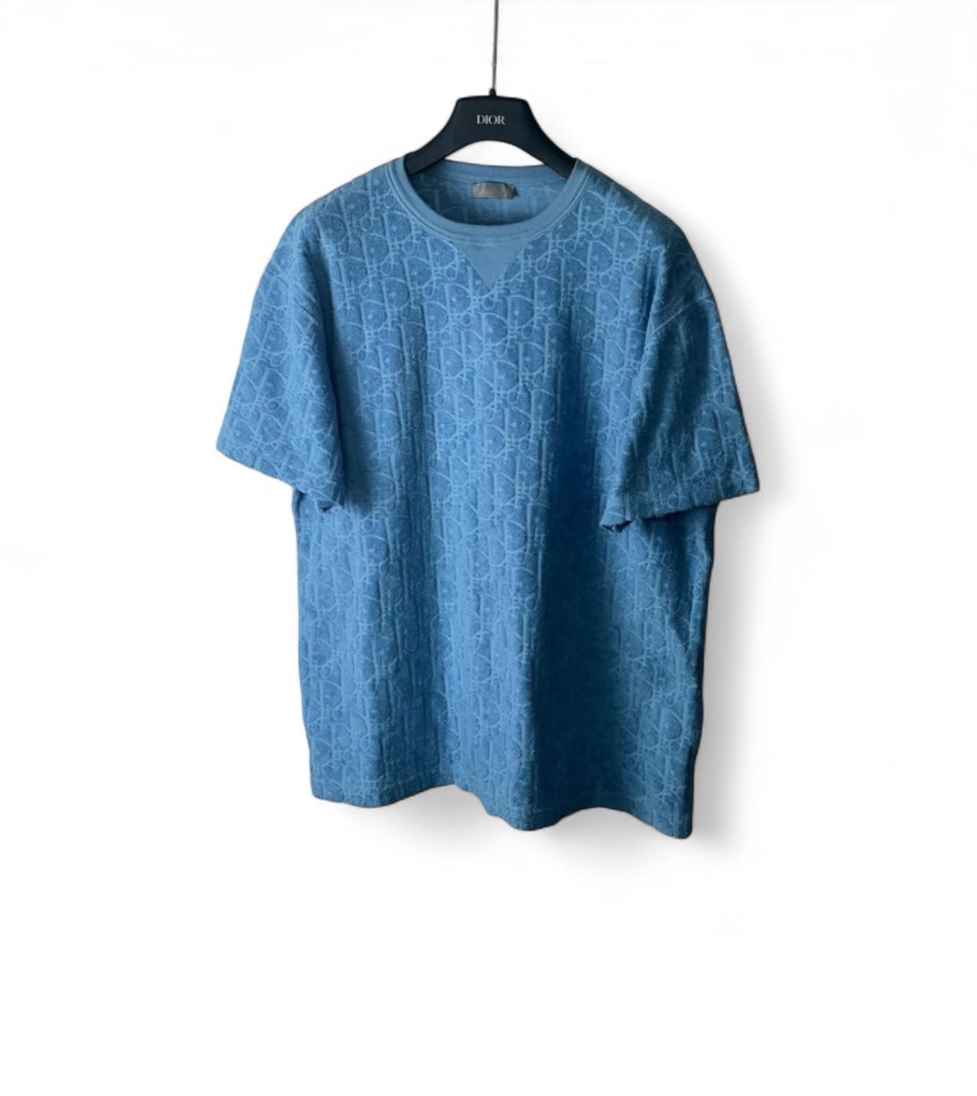 Dior Blue Oblique T-shirt Size M 