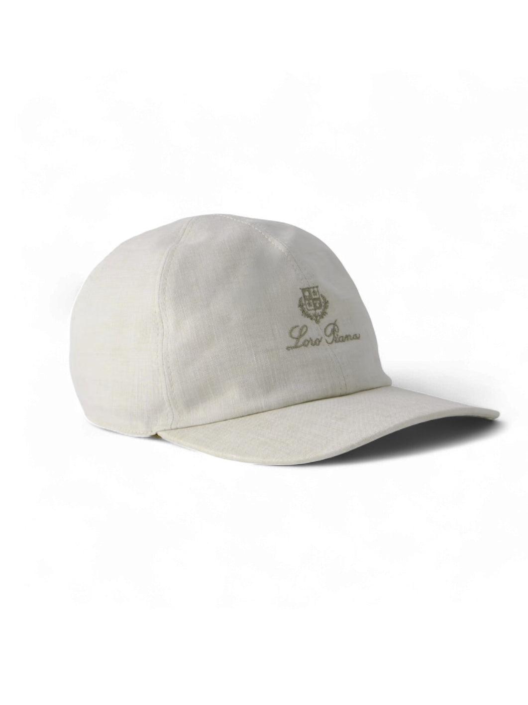 Loro Piana Linen Baseball Cap Size S 