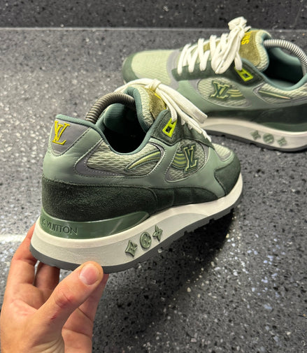 Louis Vuitton Run Away Trainer Green Size 7 "Never-Owned"