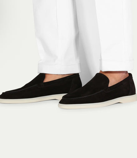 Loro Piana Summer Walk in black Size 44 "Never-Owned"