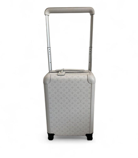 Louis Vuitton horizon 55 suitcase white "Pre-Loved"