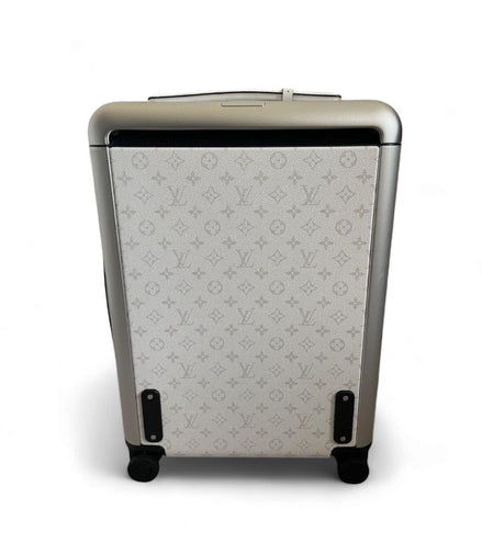 Louis Vuitton horizon 55 suitcase white "Pre-Loved"