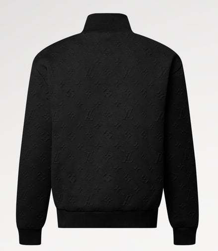 Louis Vuitton Track Jacket Size S Black "Pre-Loved"