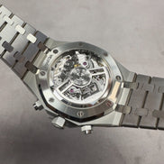 The Audemars Piguet Royal Oak 26240ST 50th Anniversary edition in white 