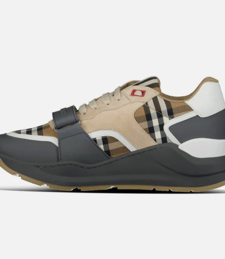 The Burberry Ramseys in a classic camel tone Size 7 "Never Owned"
