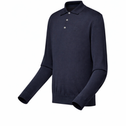 Louis Vuitton Signature Knit Long-Sleeved Polo 