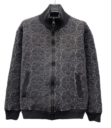 Louis Vuitton Zip-Through Flower Grey Size M "Never Owned"