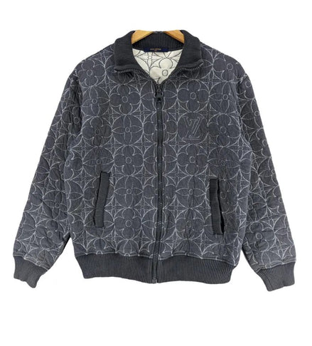 Louis Vuitton Zip-Through Flower Grey Size M "Never Owned"