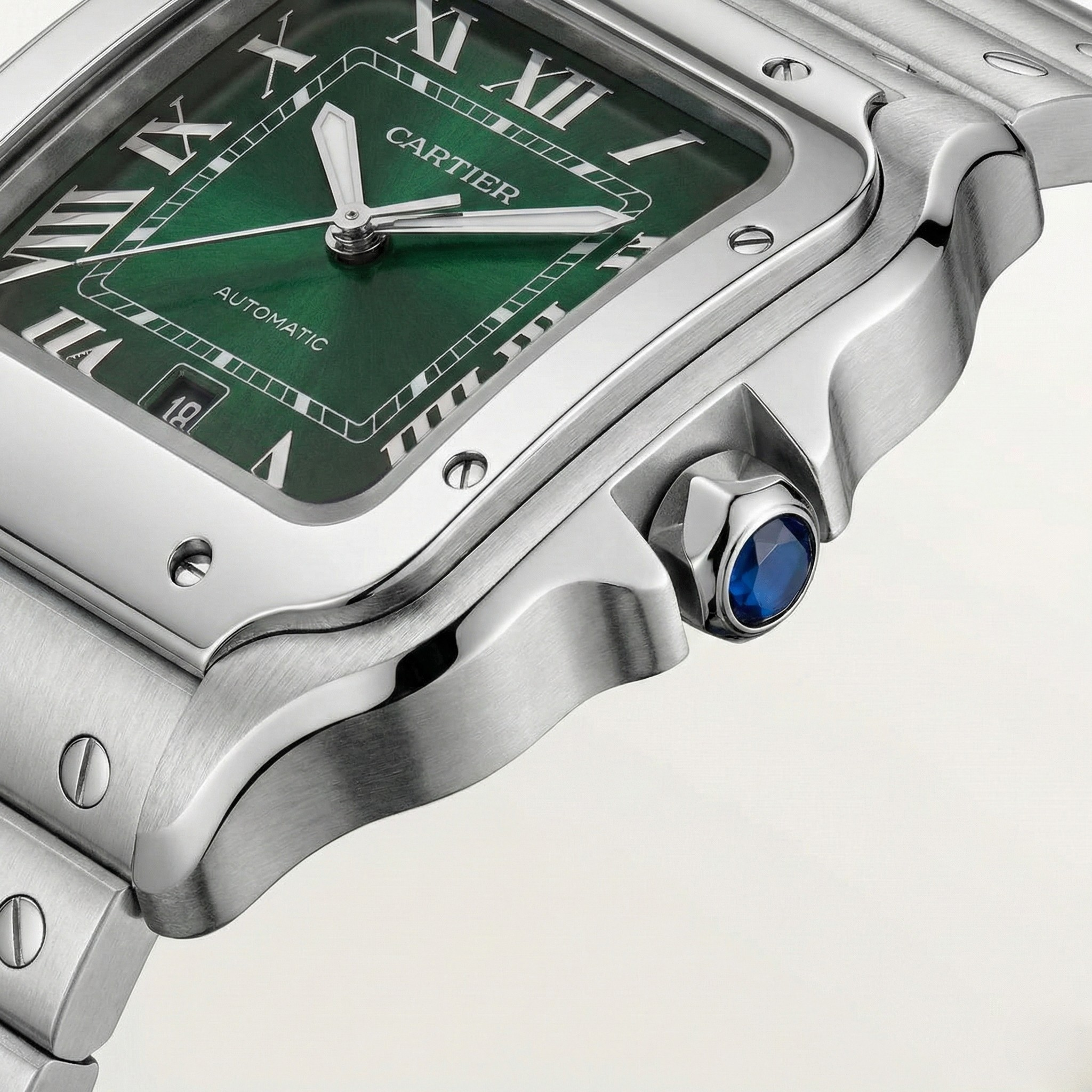 Cartier Santos Green WSSA0061  
