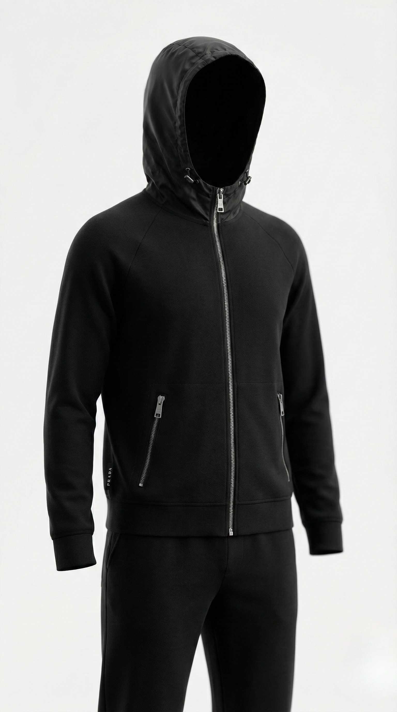 Black Prada Tracksuit (Pre-Loved)