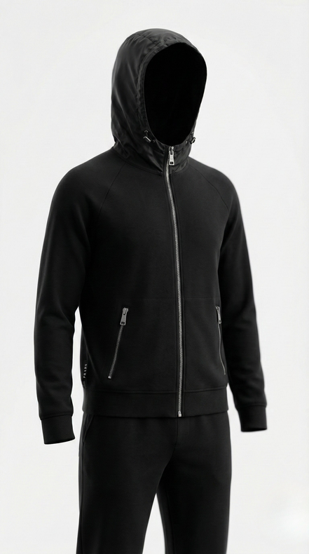 Black Prada Tracksuit (Pre-Loved)