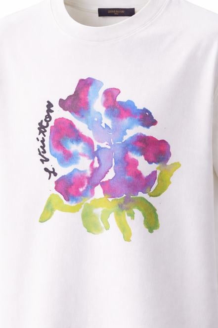 Louis Vuitton 3D Gradient Monogram Flower T-Shirt (Pre-Loved)
