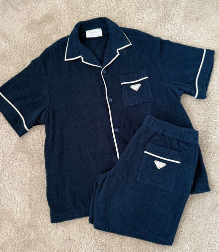 Prada Navy Set Size XL "Pre-Loved"