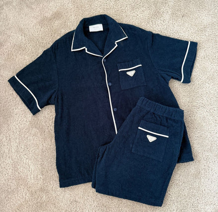 Prada Navy Set Size XL "Pre-Loved"