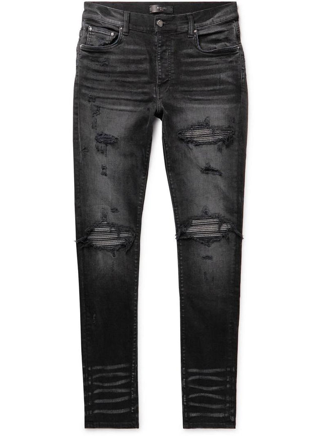 Amiri Faded Black Sequin Jeans "Never Owned"
