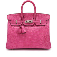 Hermès Pink Crocodile Birkin 30 