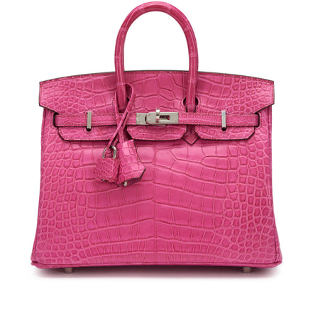 Hermès Pink Crocodile Birkin 30 "Pre-Loved"