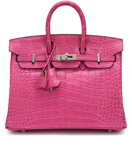 Hermès Pink Crocodile Birkin 30 "Pre-Loved"
