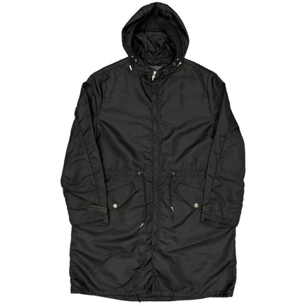 Chrome Hearts Black Nylon Cross Patch Parka Jacket Size M "Pre-Loved"