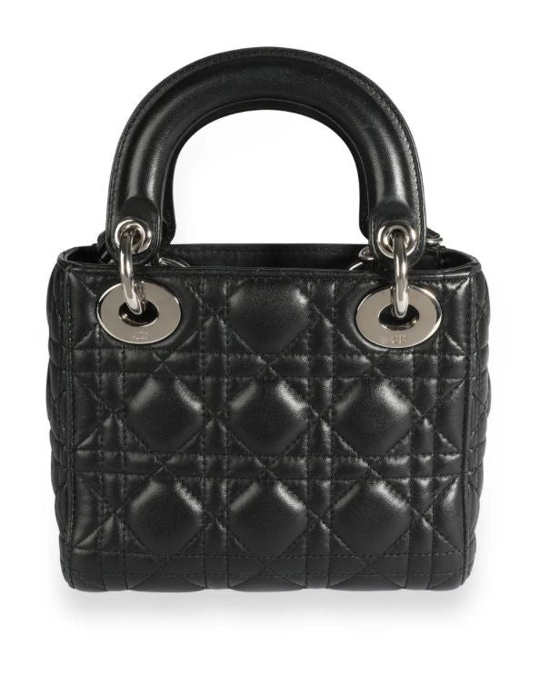 Dior ABC Hand Bag Black & Blue 