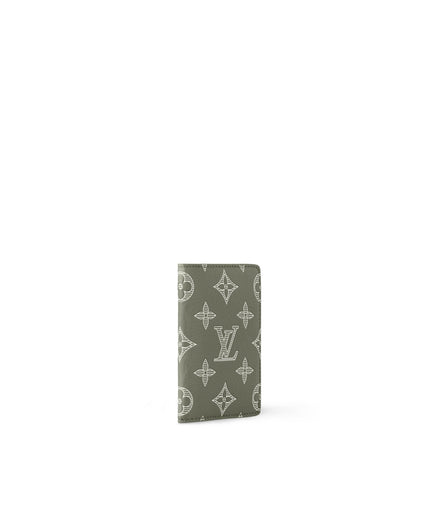 Louis Vuitton Olive Shadow Monogram Pocket Organiser "Never Owned"