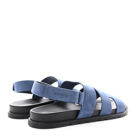 Hermès Genius Sandal Blue Size 9 "Never Owned"