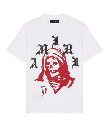 Amiri Wes Lang Black & Red Skull T-Shirt "Never Owned"