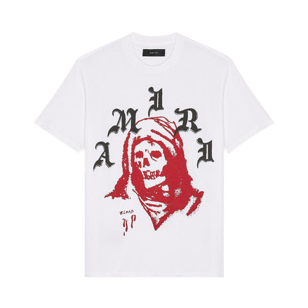 Amiri Wes Lang Black & Red Skull T-Shirt "Never Owned"