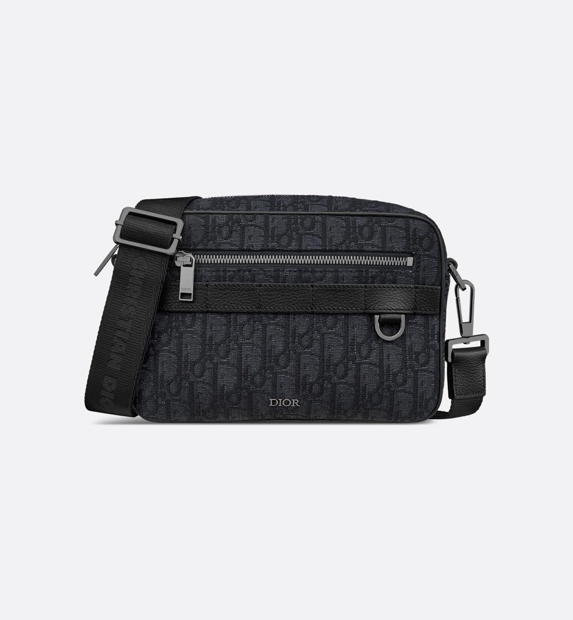 Dior Safari Black Messenger Bag 