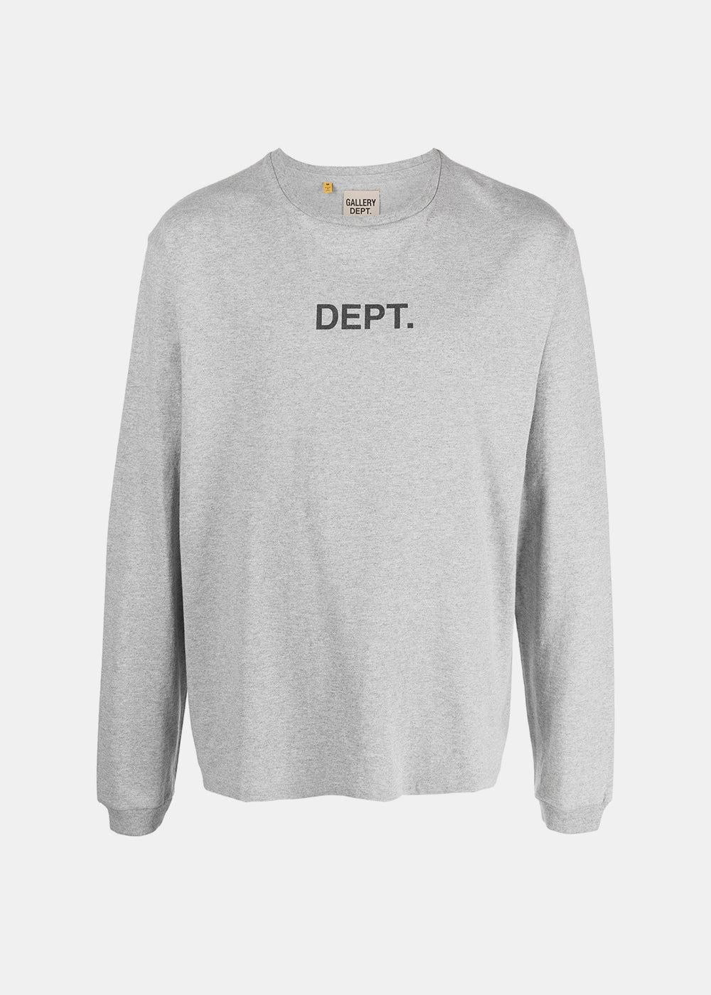 Gallery Dept Grey Middle Logo T-Shirt 