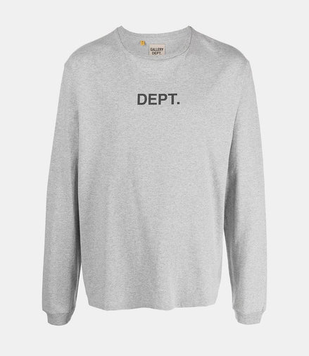 Gallery Dept Grey Middle Logo T-Shirt "Never Owned"