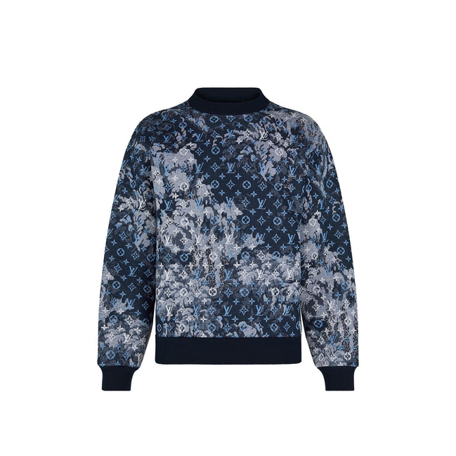 Louis Vuitton Tapestry Sweatshirt Size L "Never Owned"