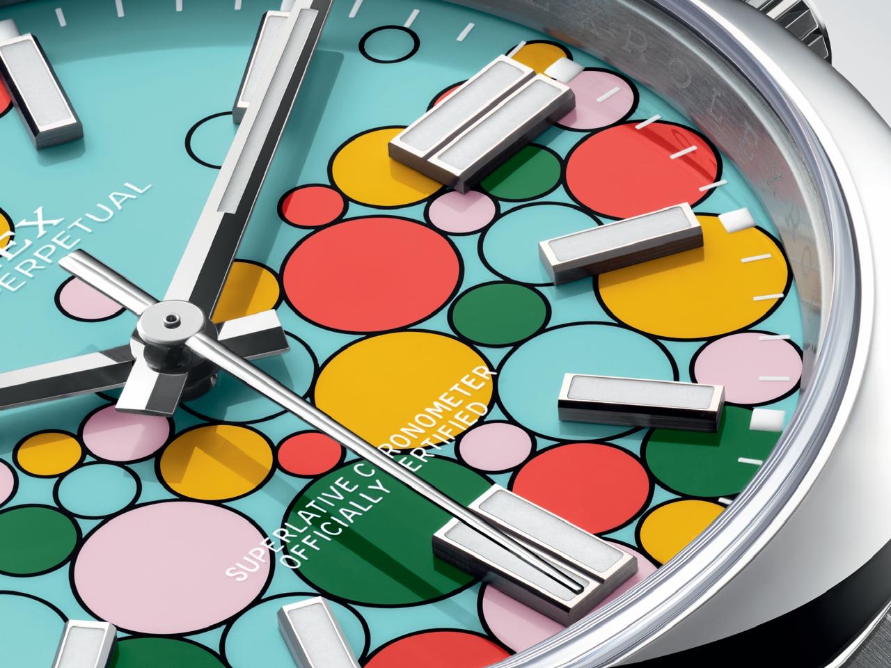 Rolex Oyster Perpetual 41 Celebration Dial 124300 2024 “Never Owned”