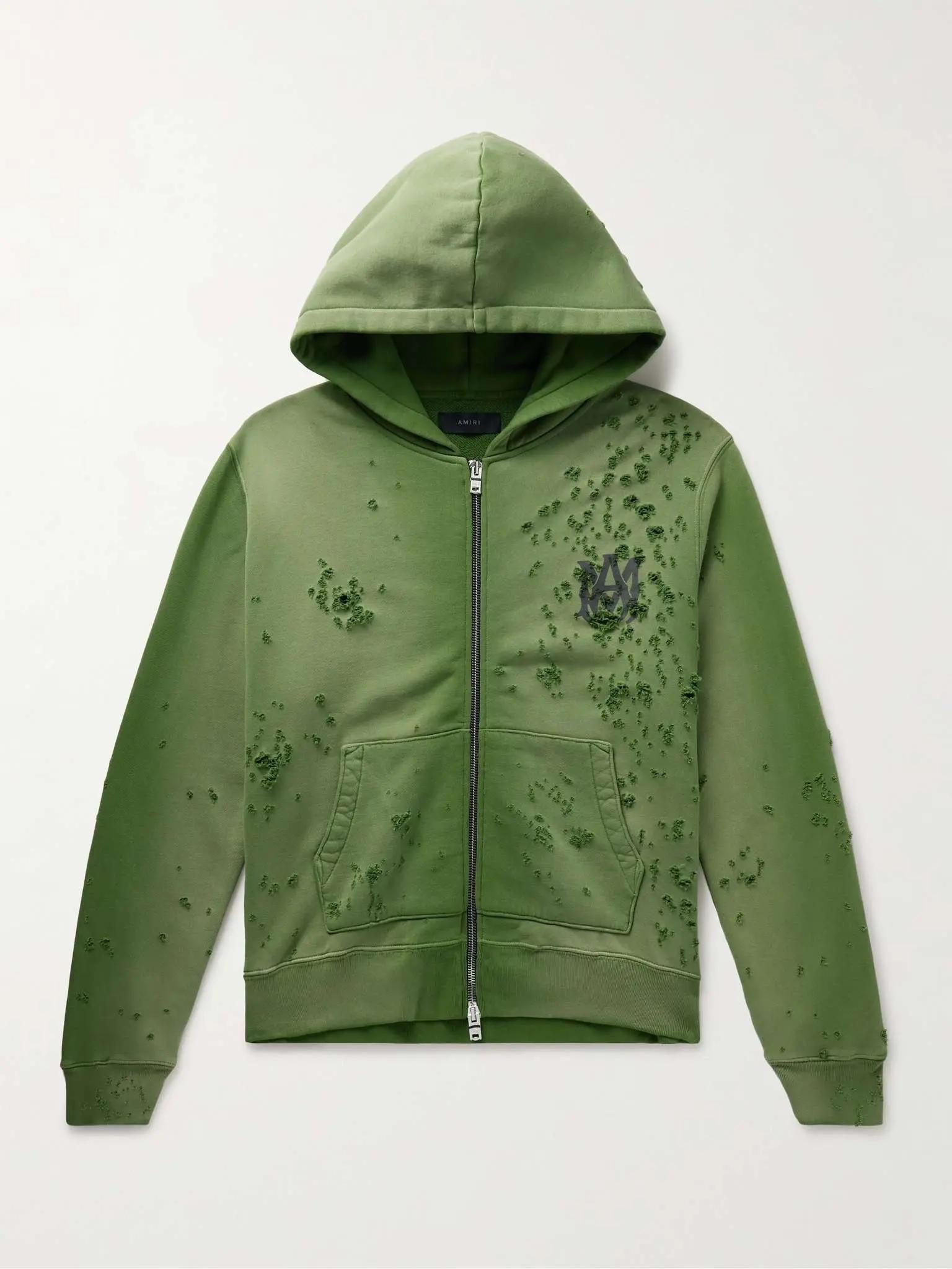 Amiri Shotgun Zip Up Hoodie 