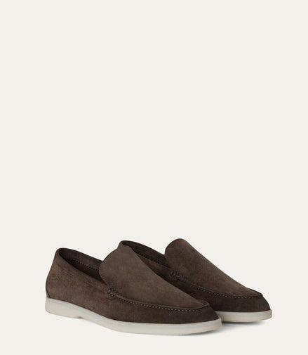 Loro Piana Summer Walk Chocolate Size 7 "Never Owned"