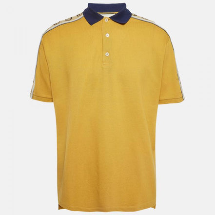 Gucci Polo GG Tape Polo Shirt Size Xs "Never Owned"