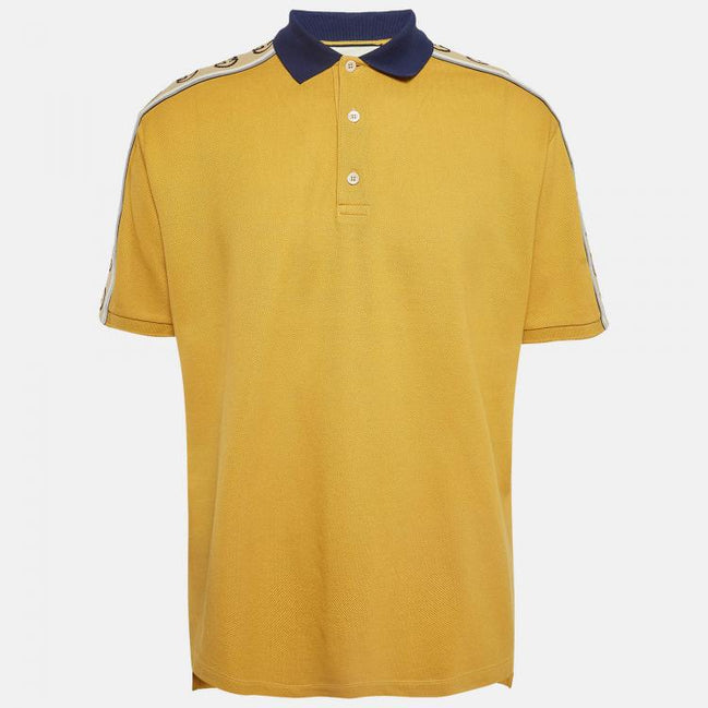 Gucci Polo GG Tape Polo Shirt Size Xs "Never Owned"