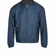 Prada Re-Nylon Enamel Logo Reversible Teal/Black Jacket (Pre-Loved)