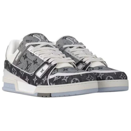 Louis Vuitton LV Trainer Grey Denim "Unworn"
