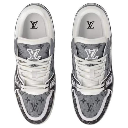 Louis Vuitton LV Trainer Grey Denim "Unworn"