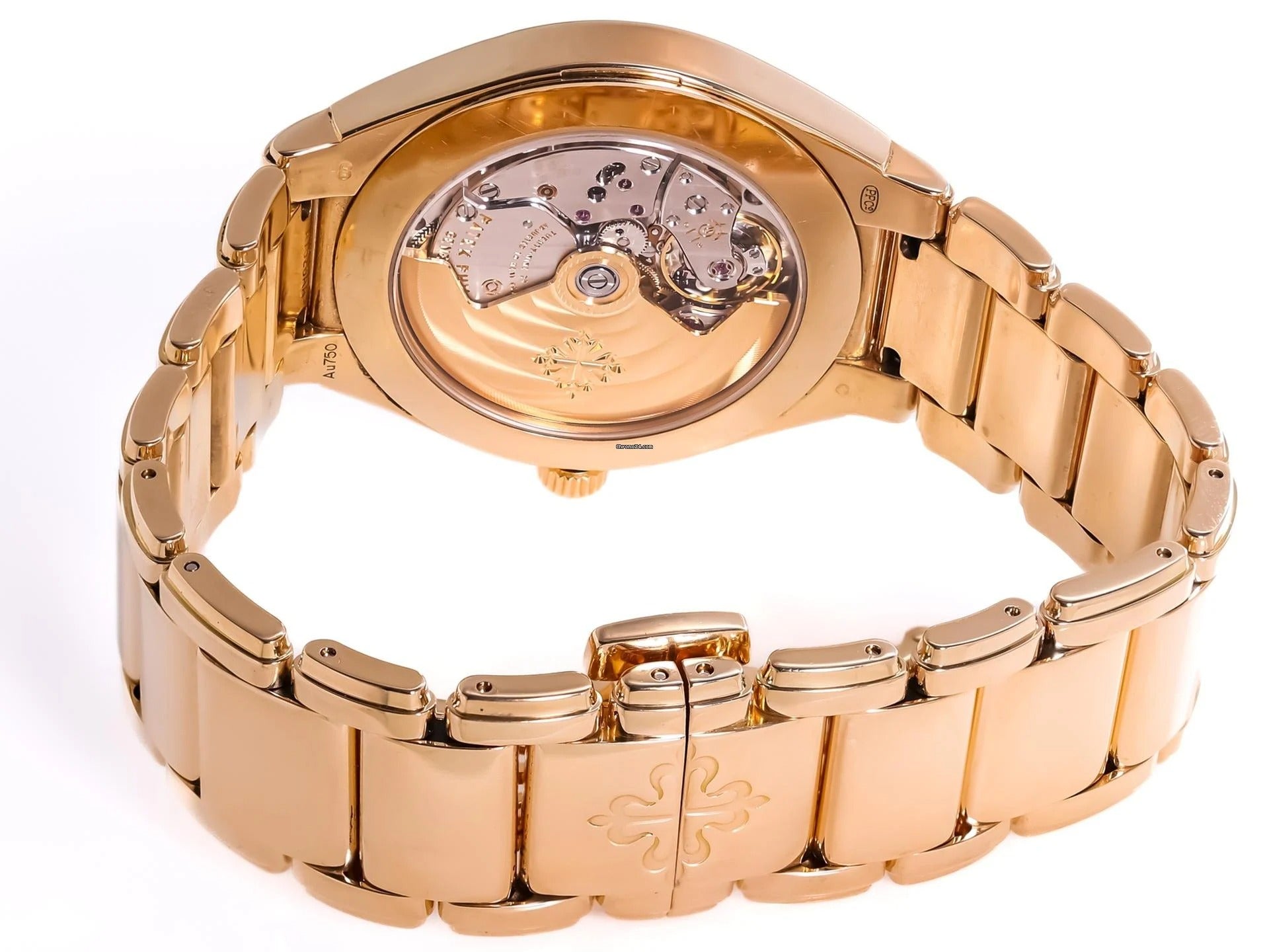 Patek Philippe Twenty~4 Automatic 7300/1200R Rose Gold Brown Dial 