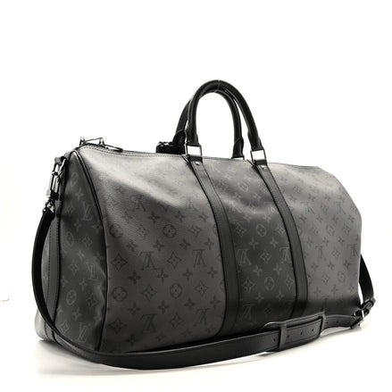 Louis Vuitton Monogram Eclipse Keepall Bandoulière 50 "Unworn"