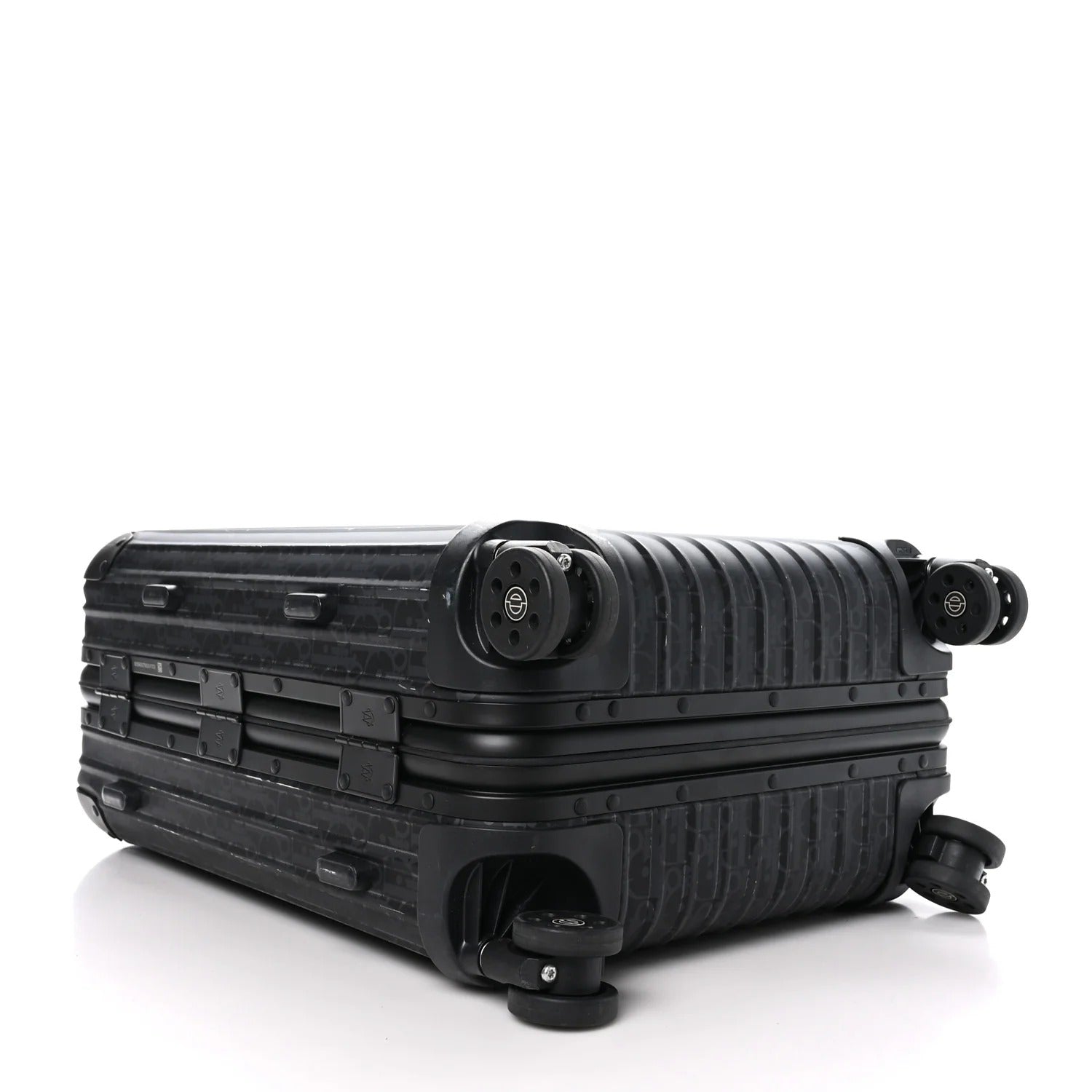 Dior x Rimowa Black Oblique Aluminium Suitcase