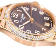 Patek Philippe Twenty~4 Automatic 7300/1200R Rose Gold Brown Dial 